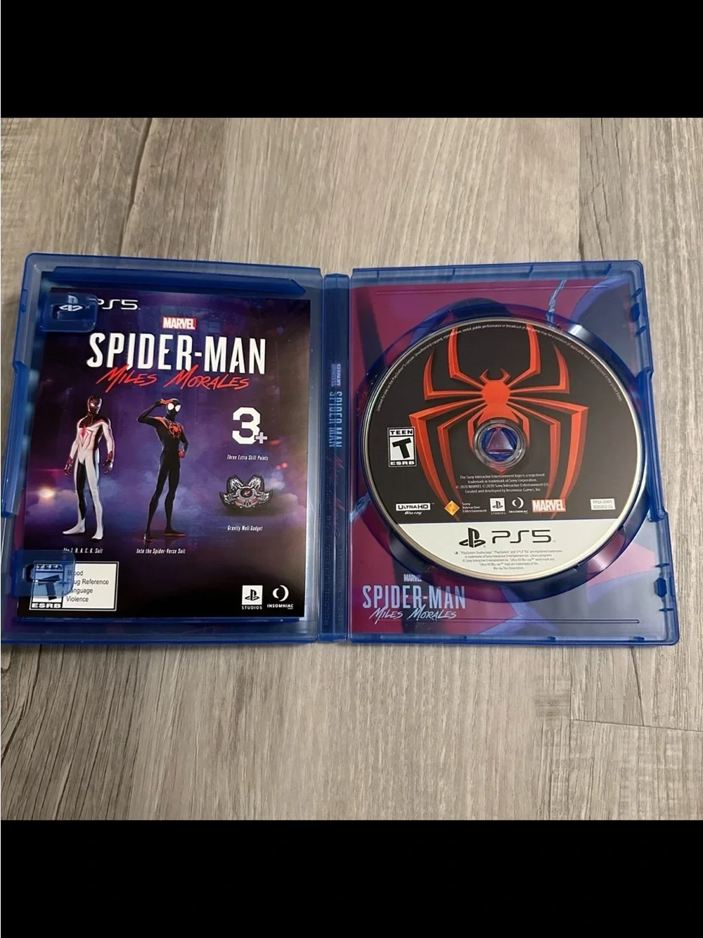 Spiderman Miles Morales PS5 Game - Perfect Condition
